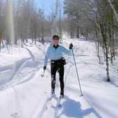 Cross Country Skiing In Lava Hot Springs